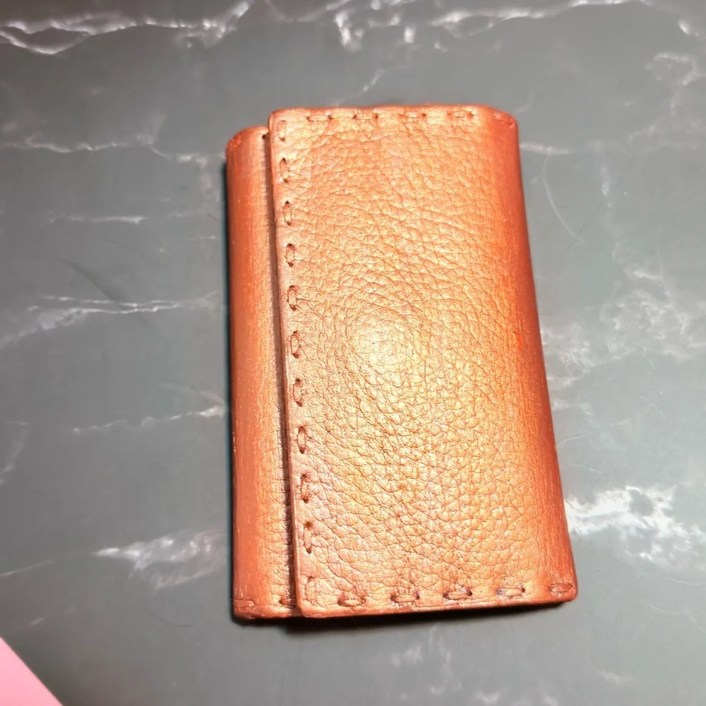 Fendi Leather Key Holder in Brown - Picture 4 of 10